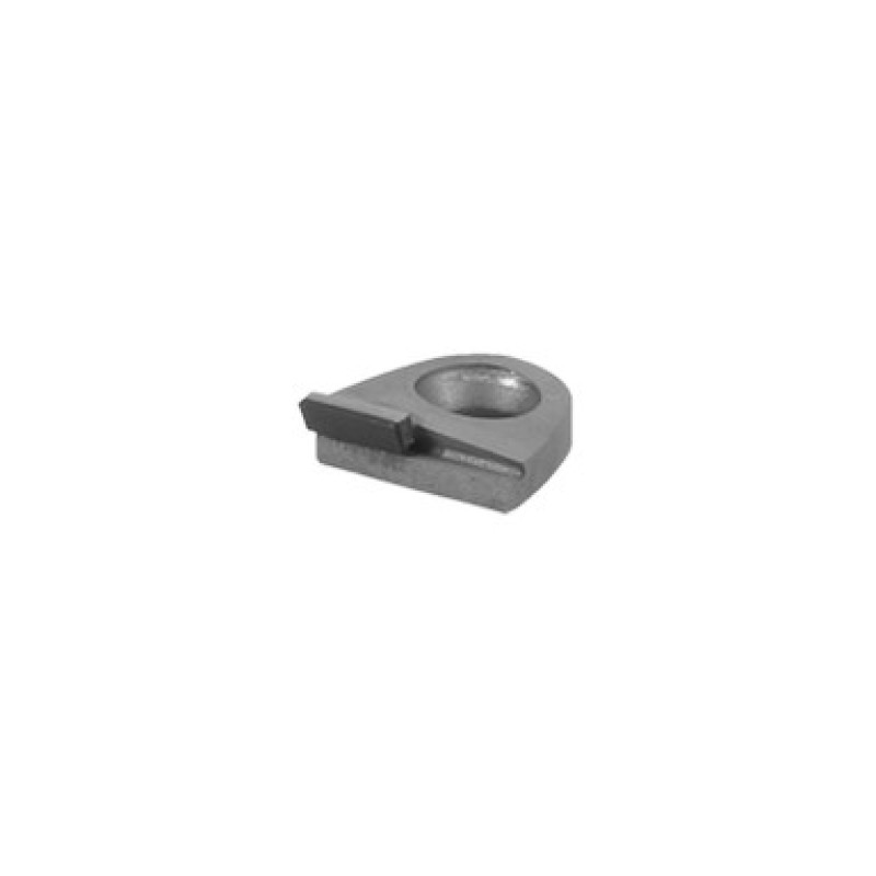 PCD Insert Knife 7mm Cutting Edge 14.7mm Long 4.6mm Thick 5mm Center Hole