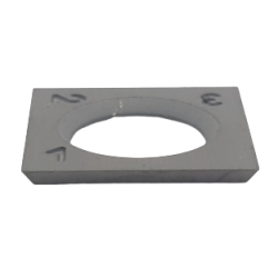 Carbide Insert Knife with 4 Edges 14mm X 14mm X 1.2mm