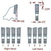 Double End Trim Blade (3 Left + 1 Right) 10" x 60 Tooth x 4.0mm Kerf x 5/8" Bore Industrial Series