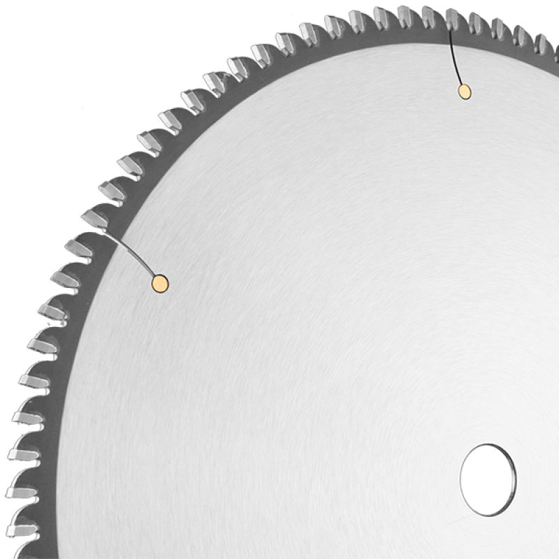 Laminate TCG Saw Blade With -5 Deg Hook 10" x 60 Tooth x 3.2mm Kerf x 5/8" Bore Ultima Series