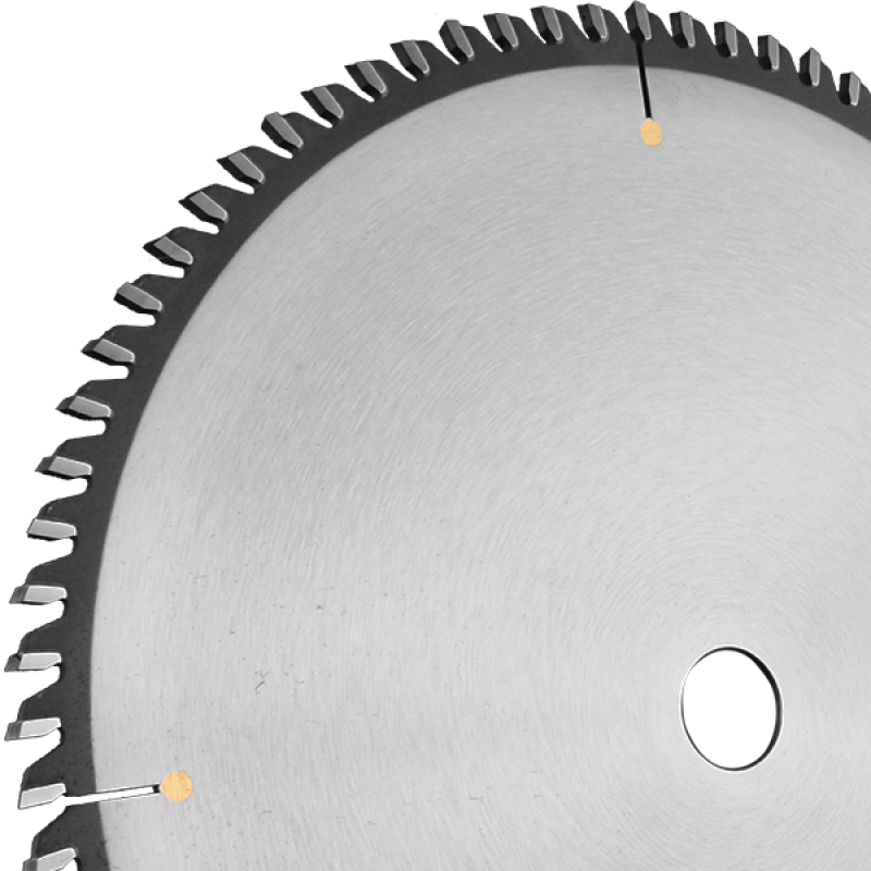 Double End Trim Blade (3 Left + 1 Right) 14" x 100 Tooth x 4.6mm Kerf x 1" Bore Industrial Series
