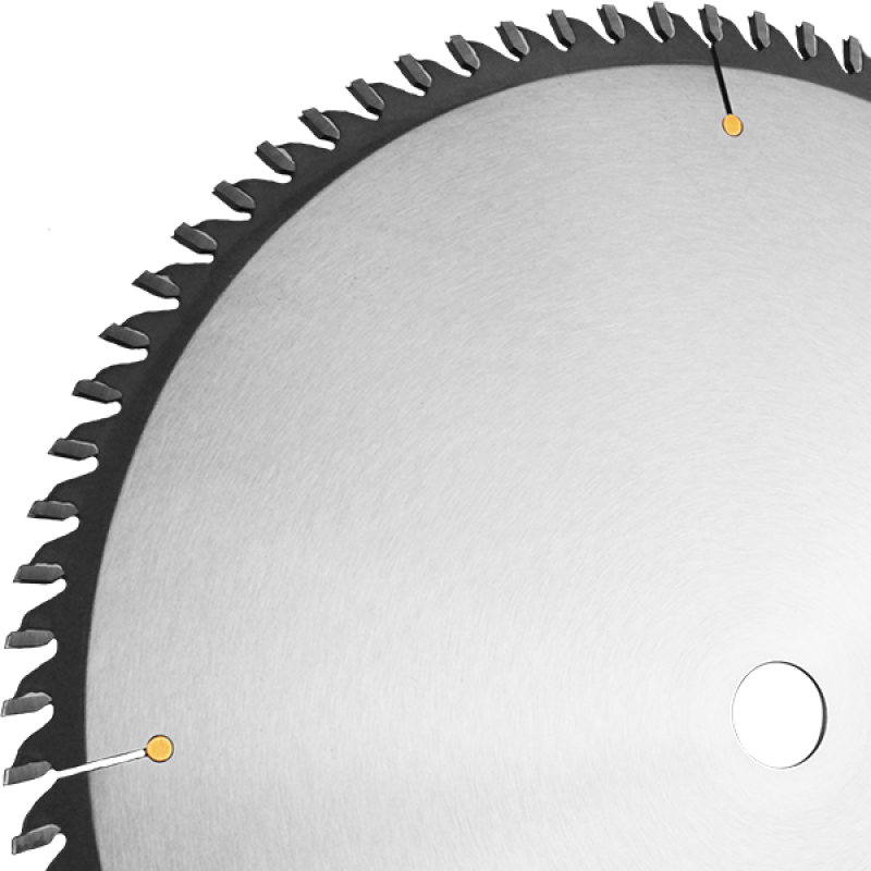 V-Top Saw Blade 12" x 60 Tooth x 3.5mm Kerf x 1" Bore Industrial Series