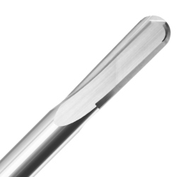 1/4" Diameter x 3/4" Long x 2" Overall Length x 1/4" Shank x 2 Flute Slow Helix Ball Round Bit