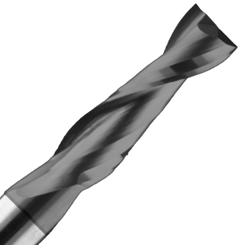3/8" Diameter x 1" Long x 3" Overall Length x 3/8" Shank x 2 Flute Upcut Spiral Ultimax Bit