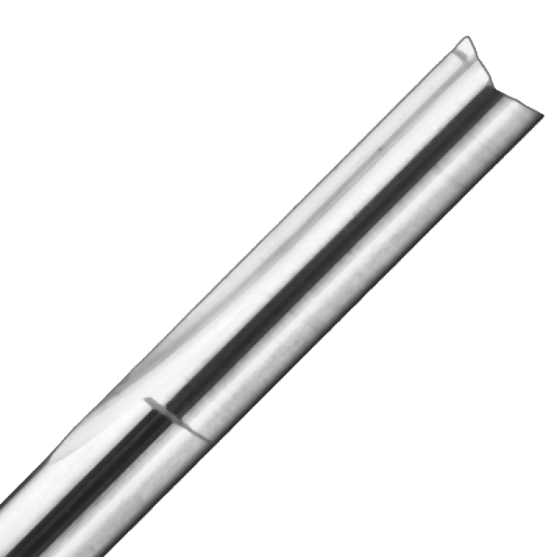 1/2" Diameter x 1" Long x 3" Overall Length x 1/2" Shank x 2 Flute O-Flute Straight Cut Bit