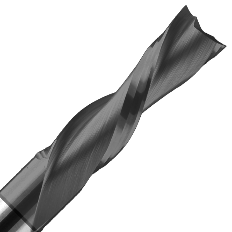 1/4" Diameter x 3/4" Long x 2-1/2" Overall Length x 1/4" Shank x 2 Flute Downcut Spiral Ultimax Bit