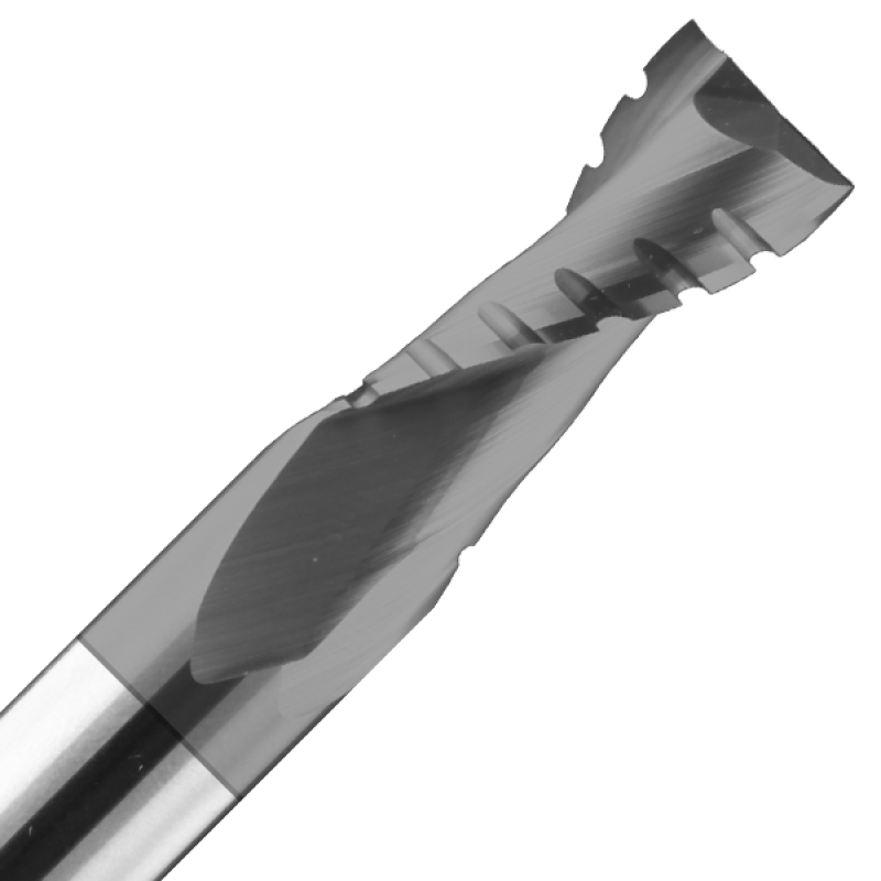 3/8" Diameter x 1-1/8" Long x 3" Overall Length x 3/8" Shank x 3 Flute Upcut Chipbreaker Finisher Ultimax Bit
