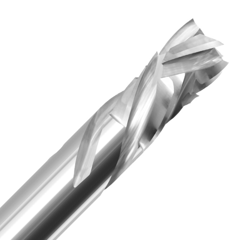 5/8" Diameter x 2-1/4" Long x 5" Overall Length x 5/8" Shank x 4 Flute Compression Spiral Bit