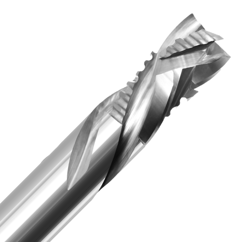 1/2" Diameter x 1" Long x 3" Overall Length x 1/2" Shank x 4 Flute Combination Compression Bit