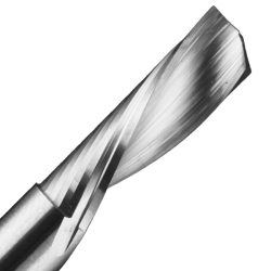 1/16" Diameter x 1/4" Long x 1-1/2" Overall Length x 1/8" Shank x 1 Flute O-Flute Downcut Spiral Alum Bit