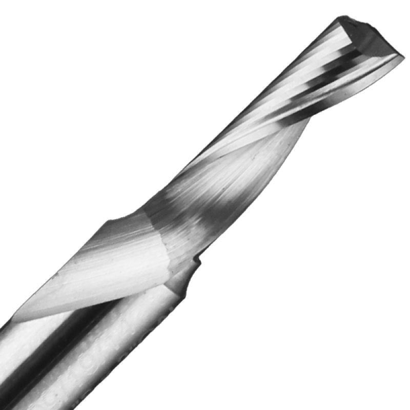 3/8" Diameter x 3/4" Long x 3" Overall Length x 3/8" Shank x 1 Flute O-Flute Upcut Spiral Alum Bit
