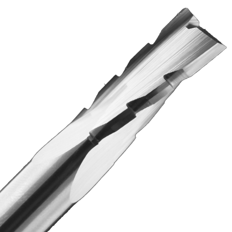 3/8" Diameter x 7/8" Long x 3" Overall Length x 3/8" Shank x 3 Flute Upcut Phenolic Spiral Bit