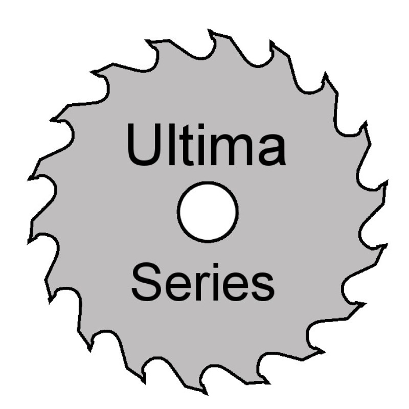 Melamine Saw Blade 300mm x 72 Tooth x 3.5mm Kerf x 30mm Bore With Keyhole Ultima Series