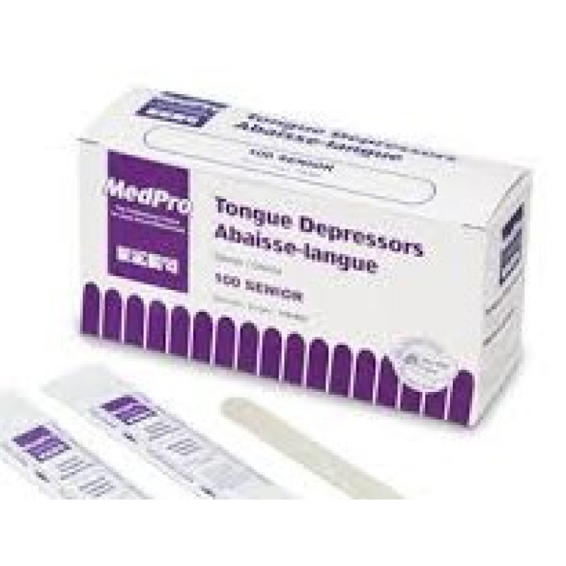 Tongue Depressors 3/4 X 6 (100/box)
