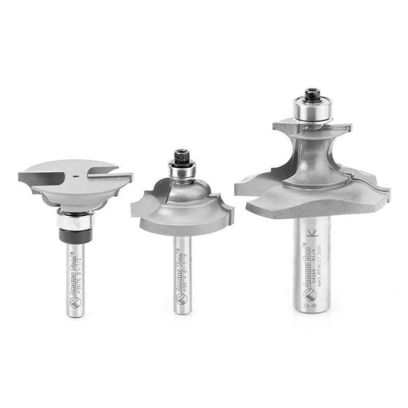 Profiled Router Bit - Up to 1" Diameter - 2 Wing