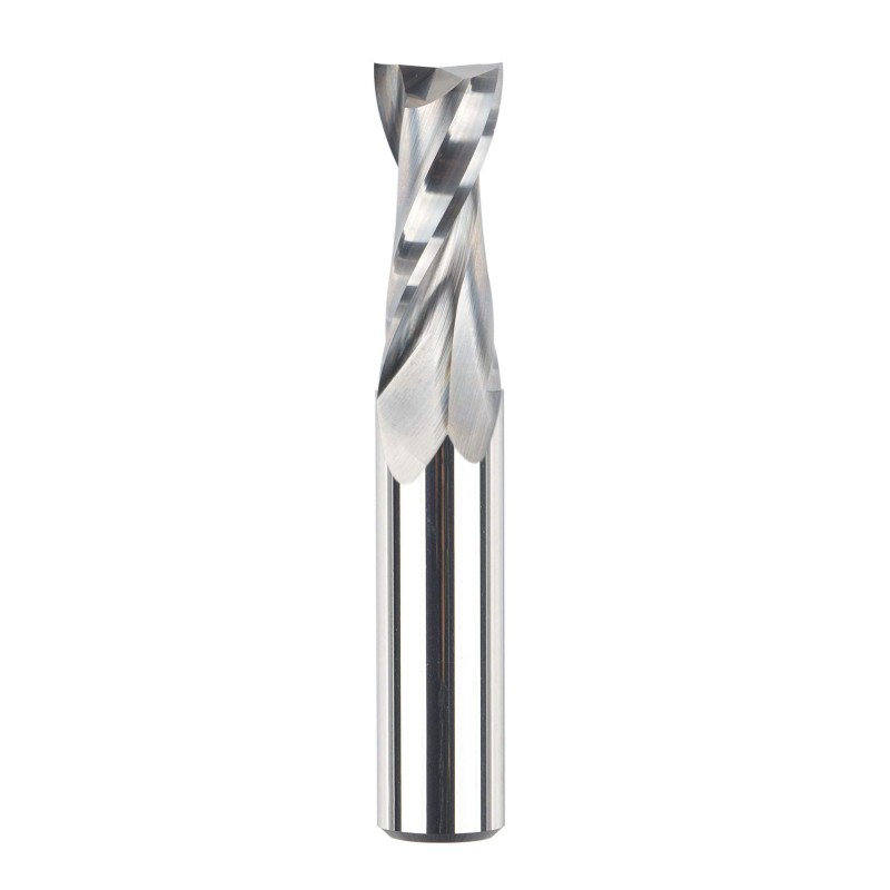 Spiral Router Bit HSS & Solid Carbide - up to 1-1/4" Diameter - 3 & 4 Flute