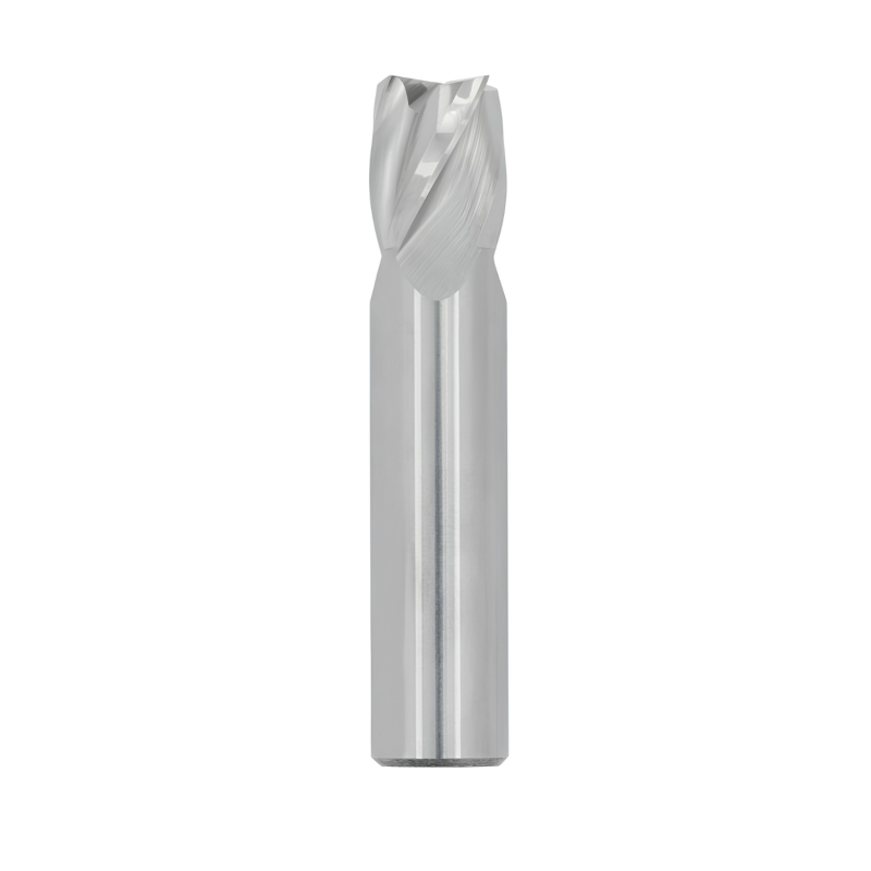 1/32" Diameter 4 Flute 1/16" Cut 1-1/2" Length 1/8" Round Shank Single End Square Uncoated