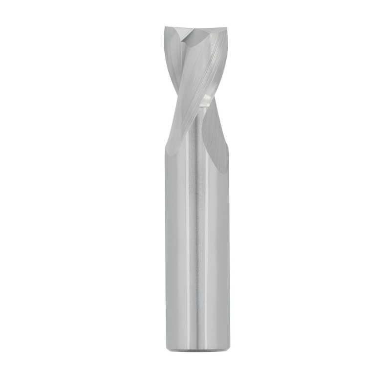 3/64" Diameter 2 Flute 3/32" Cut 1-1/2" Length 1/8" Round Shank Single End Square Uncoated