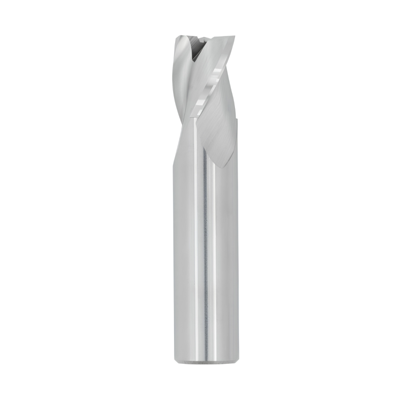 3/16" Diameter 3 Flute 3/8" Cut 2" Length 3/16" Round Shank Single End Square Uncoated