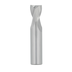 7/32" Diameter 2 Flute 7/16" Cut 2" Length 1/4" Round Shank Single End Square Uncoated
