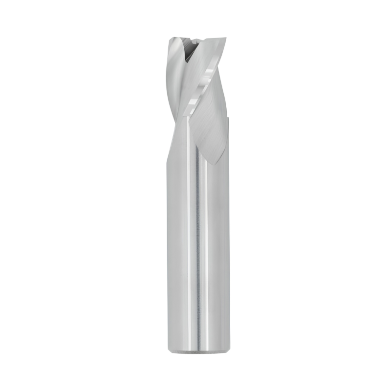 7/32" Diameter 3 Flute 7/16" Cut 2" Length 1/4" Round Shank Single End Square Uncoated