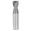 7/32" Diameter 2 Flute 7/16" Cut 2" Length 1/4" Round Shank Single End Square TiALN