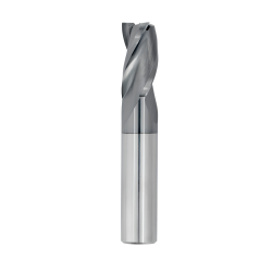 1/32" Diameter 3 Flute 3/32" Cut 1-1/2" Length 1/8" Round Shank Single End Square TiALN