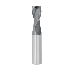 5/64" Diameter 2 Flute 1/4" Cut 1-1/2" Length 1/8" Round Shank Single End Square TiALN