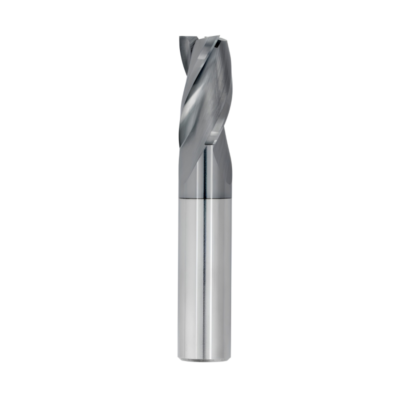 3/32" Diameter 3 Flute 3/8" Cut 1-1/2" Length 1/8" Round Shank Single End Square TiALN
