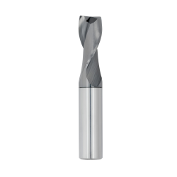 7/64" Diameter 2 Flute 3/8" Cut 1-1/2" Length 1/8" Round Shank Single End Square TiALN