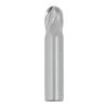 3/16" Diameter 4 Flute 3/8" Cut 2" Length 3/16" Round Shank Single End Ball Nose Uncoated