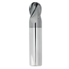 1/32" Diameter 4 Flute 1/16" Cut 1-1/2" Length 1/8" Round Shank Single End Ball Nose TiALN