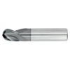 1/8" Diameter 3 Flute 1/4" Cut 1-1/2" Length 1/8" Round Shank Single End Ball Nose TiALN