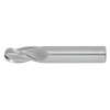 3/64" Diameter 3 Flute 1/8" Cut 1-1/2" Length 1/8" Round Shank Single End Ball Nose Uncoated
