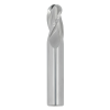 5/64" Diameter 3 Flute 1/4" Cut 1-1/2" Length 1/8" Round Shank Single End Ball Nose Uncoated