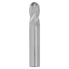5/64" Diameter 4 Flute 1/4" Cut 1-1/2" Length 1/8" Round Shank Single End Ball Nose Uncoated