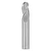 7/64" Diameter 3 Flute 3/8" Cut 1-1/2" Length 1/8" Round Shank Single End Ball Nose Uncoated