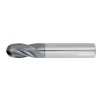 7/64" Diameter 4 Flute 3/8" Cut 1-1/2" Length 1/8" Round Shank Single End Ball Nose TiALN