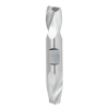 1/32" Diameter 2 Flute 1/16" Cut 1-1/2" Length 1/8" Round Shank Double End Square Uncoated