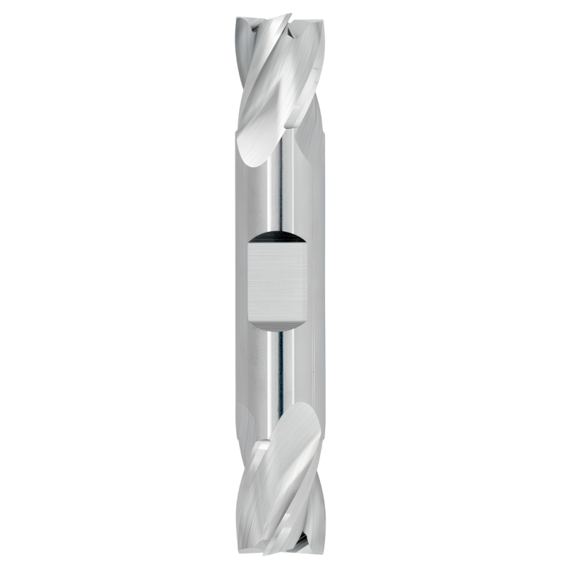 1/32" Diameter 4 Flute 1/16" Cut 1-1/2" Length 1/8" Round Shank Double End Square Uncoated