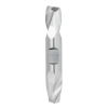 1/16" Diameter 2 Flute 1/8" Cut 1-1/2" Length 1/8" Round Shank Double End Square Uncoated