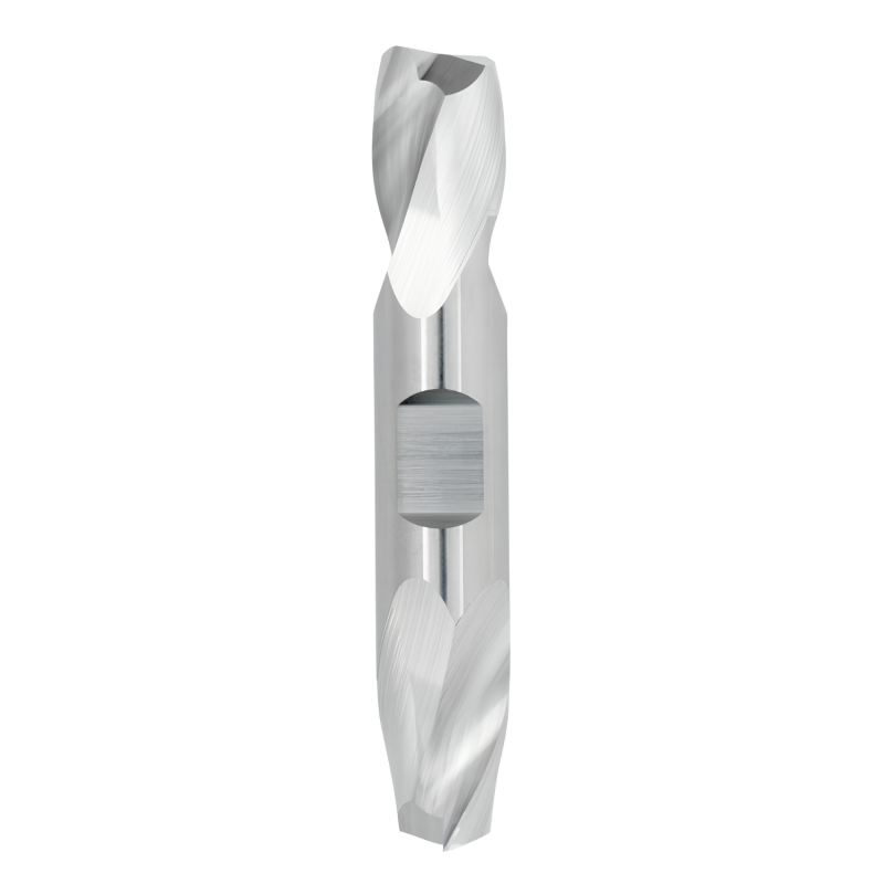3/32" Diameter 2 Flute 3/16" Cut 1-1/2" Length 1/8" Round Shank Double End Square Uncoated