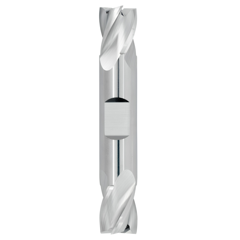 5/32" Diameter 4 Flute 5/16" Cut 2" Length 3/16" Round Shank Double End Square Uncoated