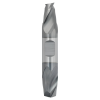 7/64" Diameter 2 Flute 7/32" Cut 1-1/2" Length 1/8" Round Shank Double End Square TiALN