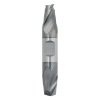 7/32" Diameter 2 Flute 3/8" Cut 2-1/2" Length 1/4" Round Shank Double End Square TiALN