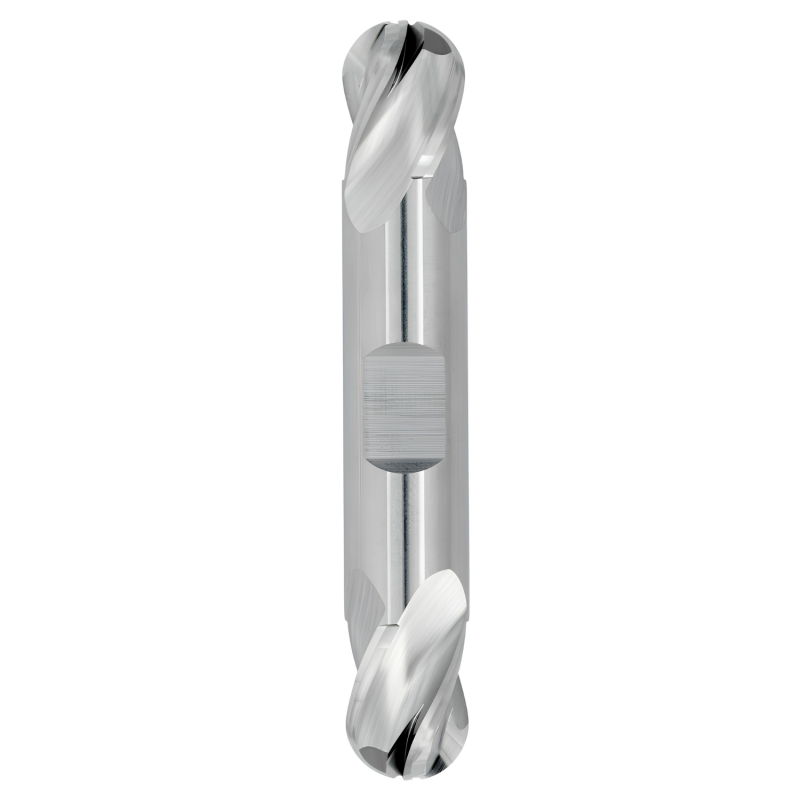 3/64" Diameter 4 Flute 3/32" Cut 1-1/2" Length 1/8" Round Shank Double End Ball Nose Uncoated