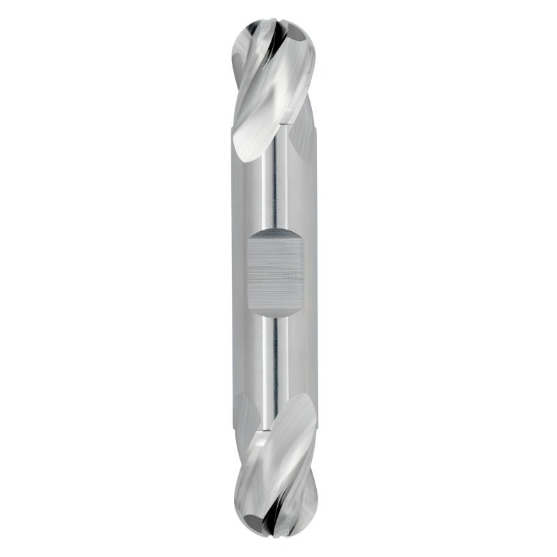 7/32" Diameter 4 Flute 3/8" Cut 2-1/2" Length 1/4" Round Shank Double End Ball Nose Uncoated