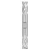 5/32" Diameter 4 Flute 7/16" Cut 3-1/8" Length 3/16" Round Shank Double End Square Uncoated