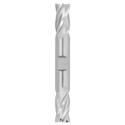 5/32" Diameter 4 Flute 7/16" Cut 3-1/8" Length 3/16" Round Shank Double End Square Uncoated
