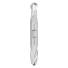 5/32" Diameter 2 Flute 7/16" Cut 3-1/8" Length 3/16" Round Shank Double End Ball Nose Uncoated